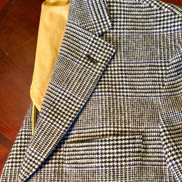 MacKinnon of Scotland Plaid Wool Sport Coat SZ 40 - Picture 7 of 15
